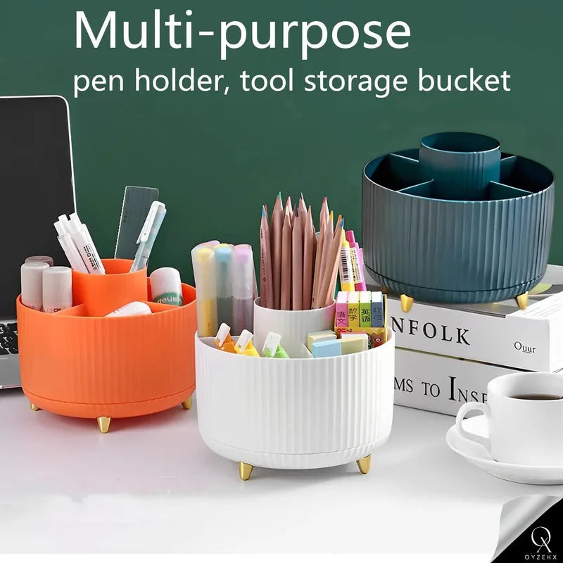 360 Degree Rotating Pen Pencil Holder for Desk