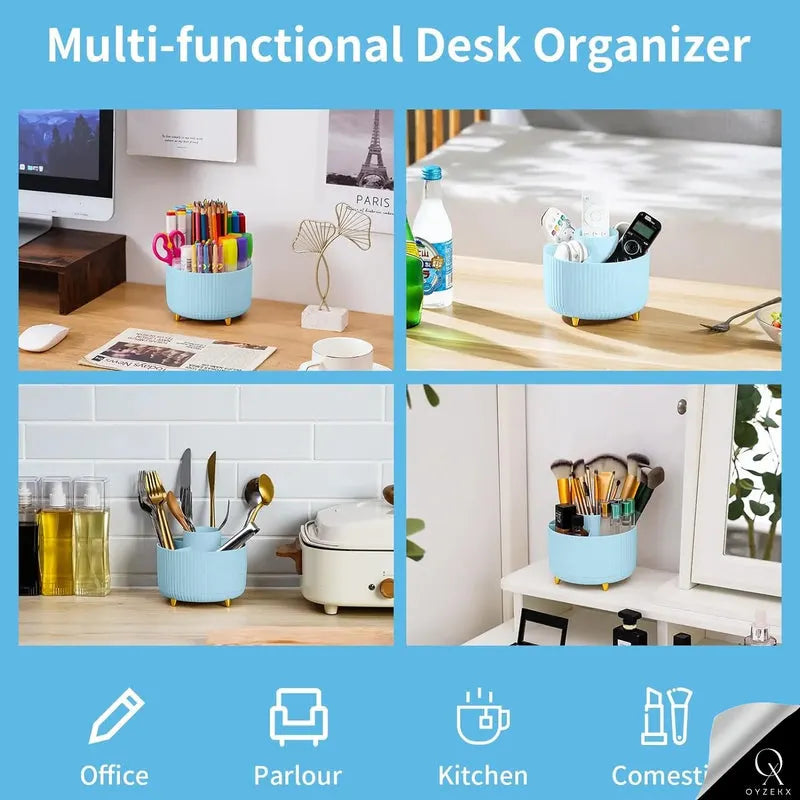 360 Degree Rotating Pen Pencil Holder for Desk
