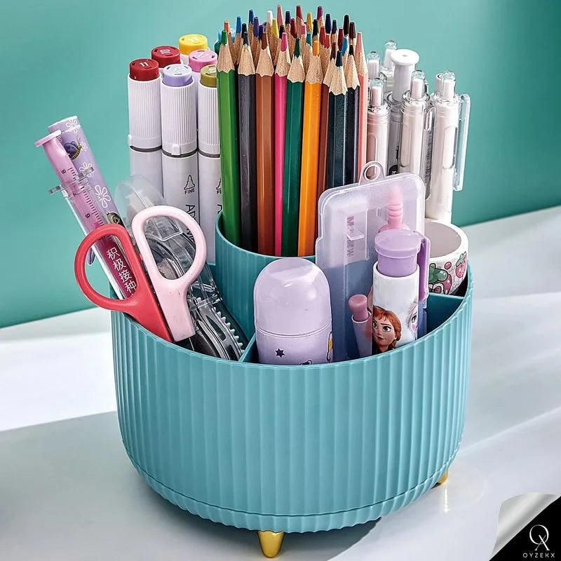 360 Degree Rotating Pen Pencil Holder for Desk