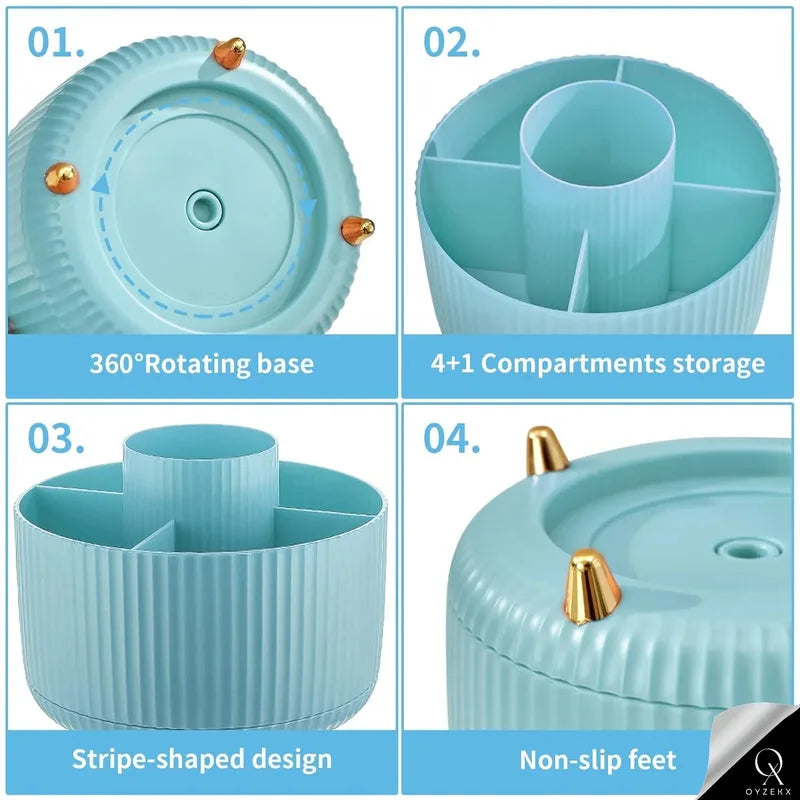 360 Degree Rotating Pen Pencil Holder for Desk