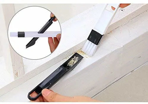 Bathroom Toilet Kitchen Glass Wall Folding Sponge Cleaning Brush