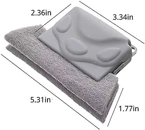 Bathroom Toilet Kitchen Glass Wall Folding Sponge Cleaning Brush