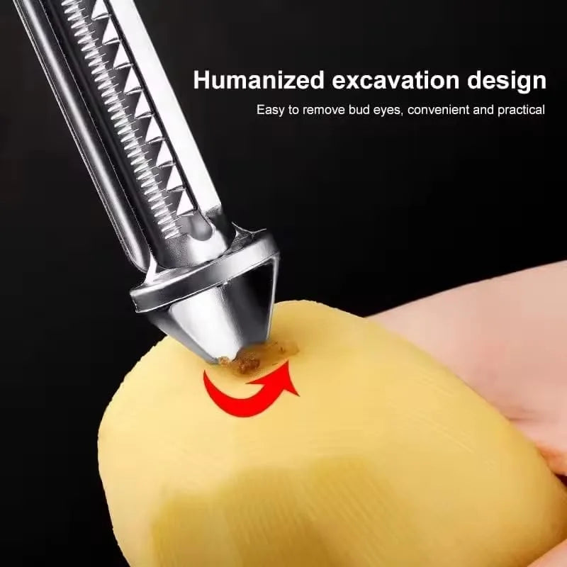 Stainless Steel Peeler for Vegetables and Fruits