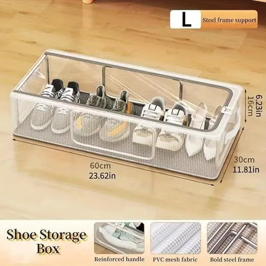 Multifunctional Transparent Shoe box Large capacity Stackable