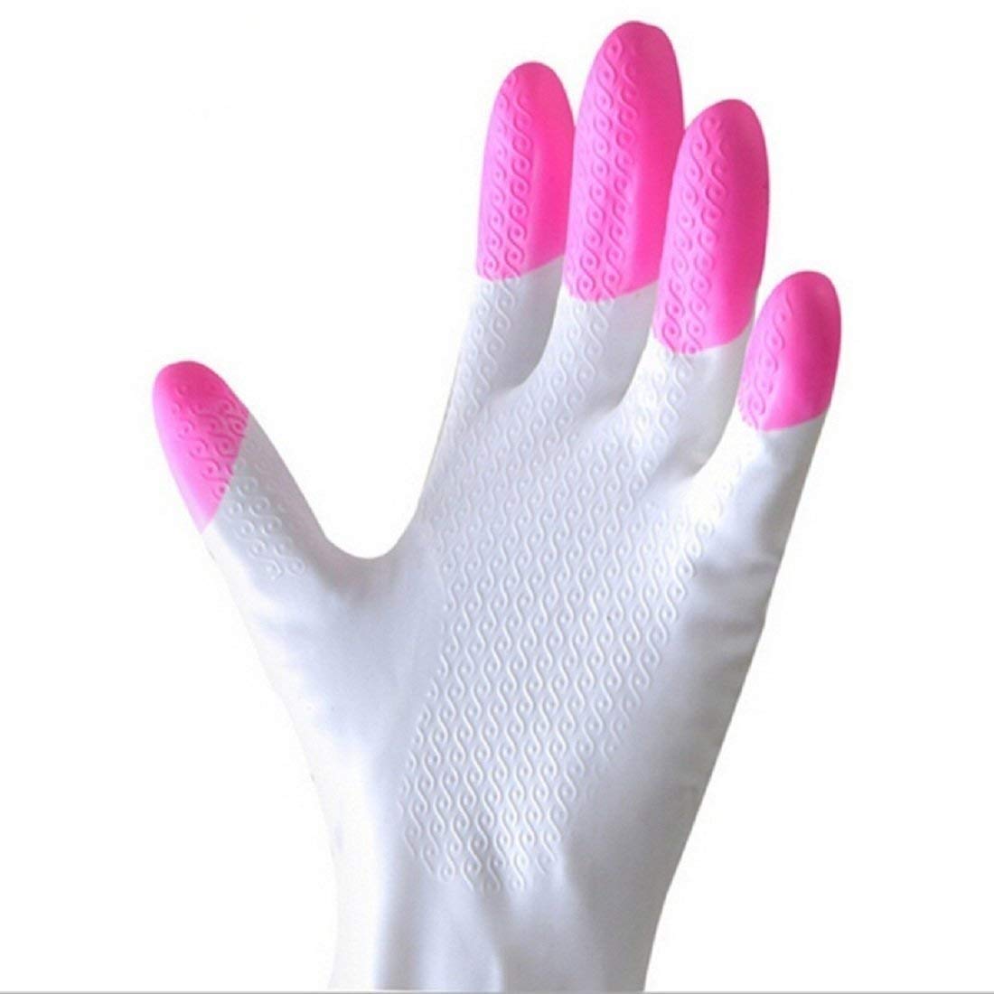 Reusable Heavy Duty Hand gloves for Dishwashing, gardening, kitchen cleaning