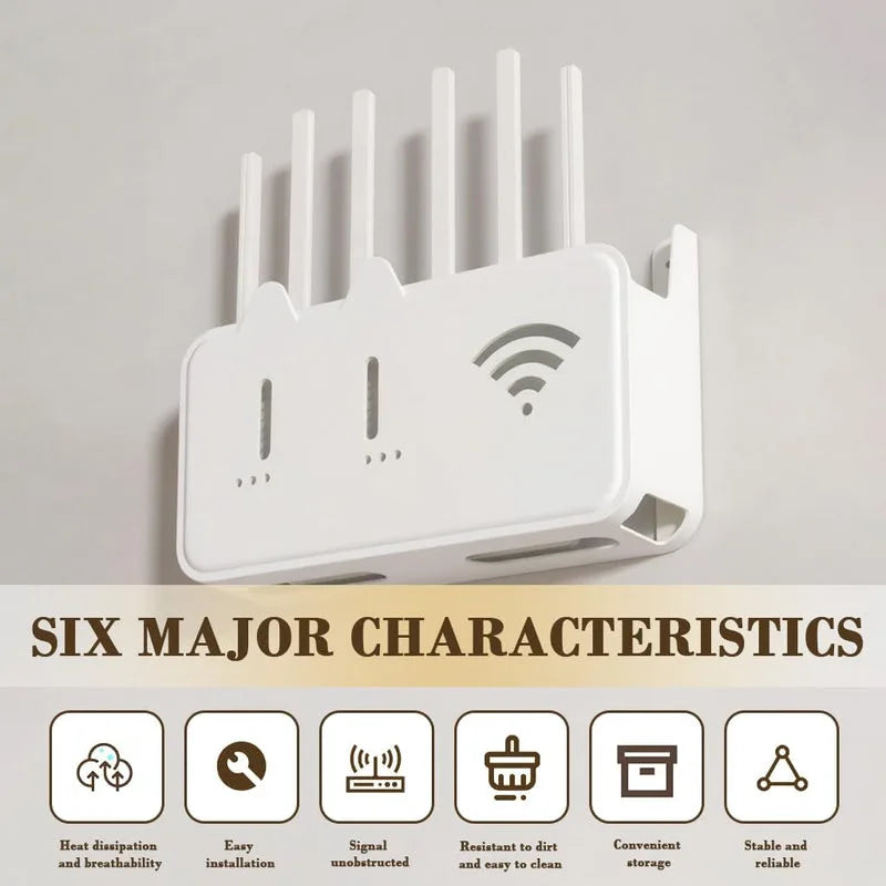 WiFi Router Shelf Storage Box