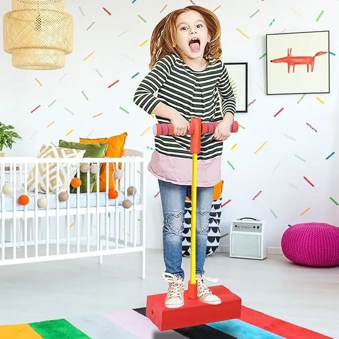 Pogo Stick Toys for Boys Girls, Indoor & Outdoor Bouncing Jumper
