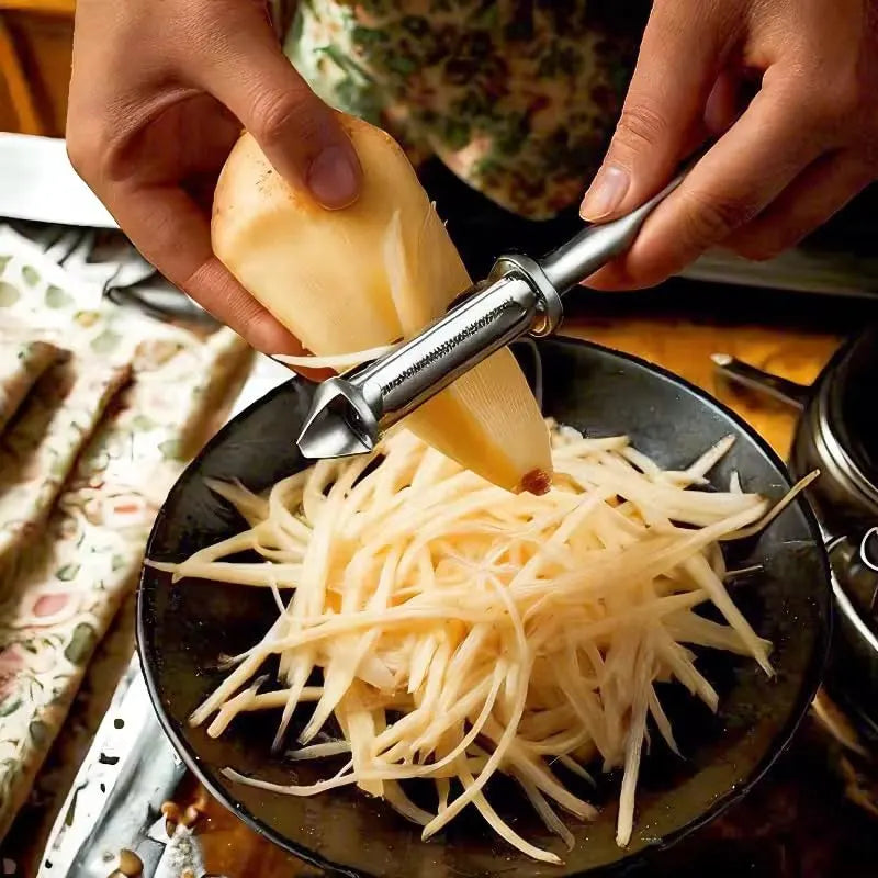 Stainless Steel Peeler for Vegetables and Fruits