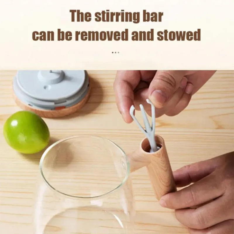 Electric Self-Stirring Coffee Mug Borosilicate Mixing Cup