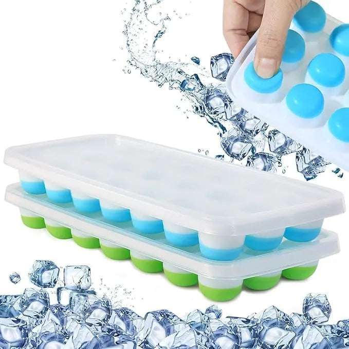 Ice Cube Trays Silicone Molds
