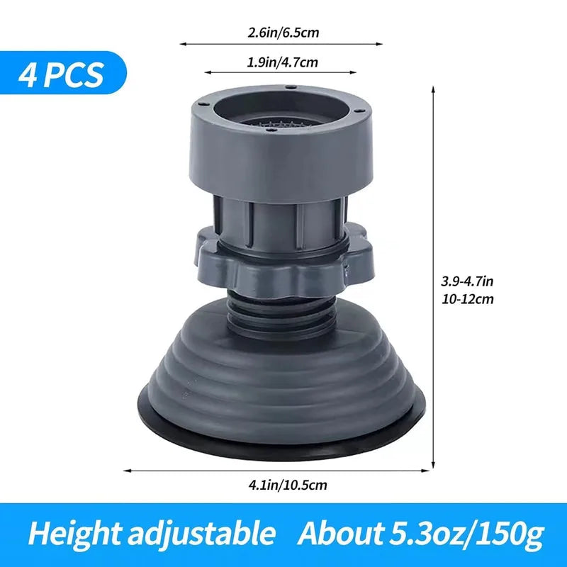 4 pcs Washing Machine Vibration Pads