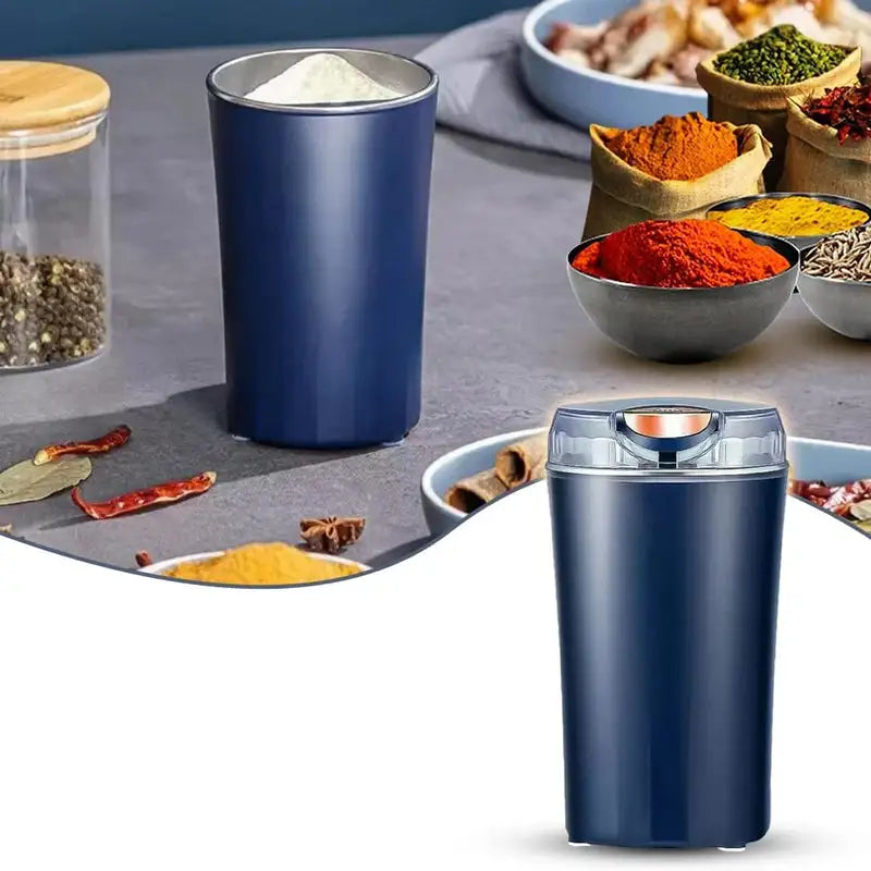 Portable Electric Coffee Grinder Spice & Coffee Bean Grinder