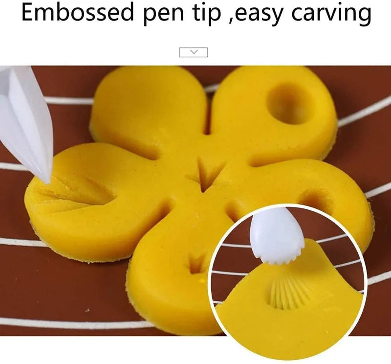 Package of 8 with 16 Different Shapes Exclusive Modeling Set for Fondant Gum