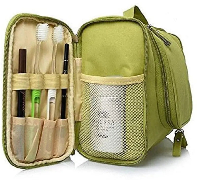 Waterproof Travel Bag Beauty Make Up Toiletry Wash  (Green)