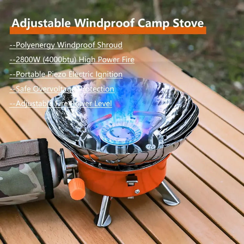Windproof Camping Gas Stove