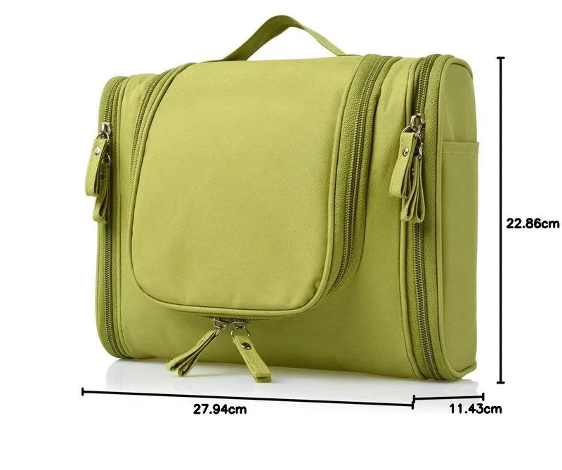 Waterproof Travel Bag Beauty Make Up Toiletry Wash  (Green)