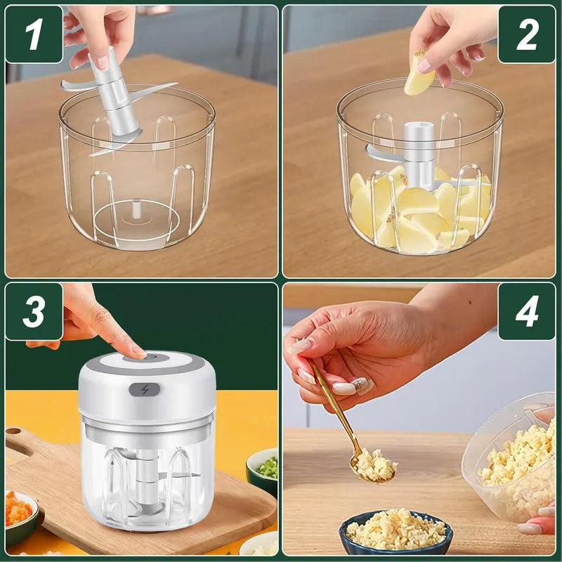 Rechargeable Mini Electric Chopper
