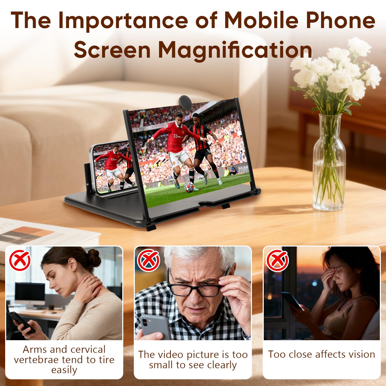 👓 3D Screen Magnifier with Eye Protection – Watch Bigger & Safer! @Just Rs. 399/📱