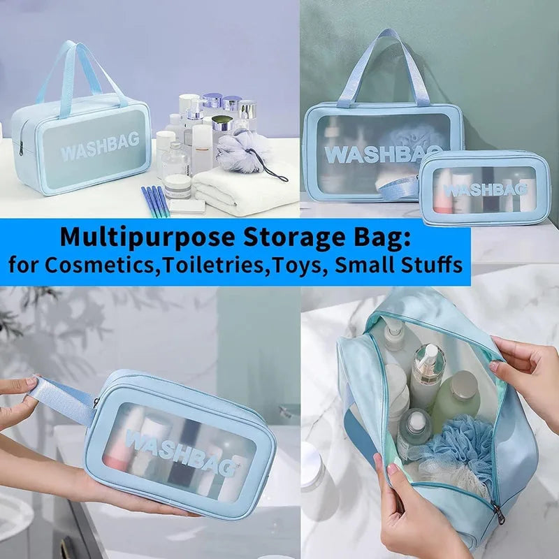 Wash Bag Pouch for Travel Kit (blue)