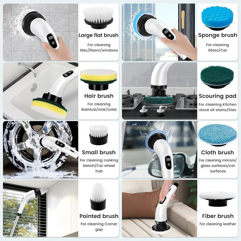 Electric Spin Scrubber
