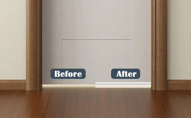 Silicone Adhesive 3 Meter Door Gap Seal Strip