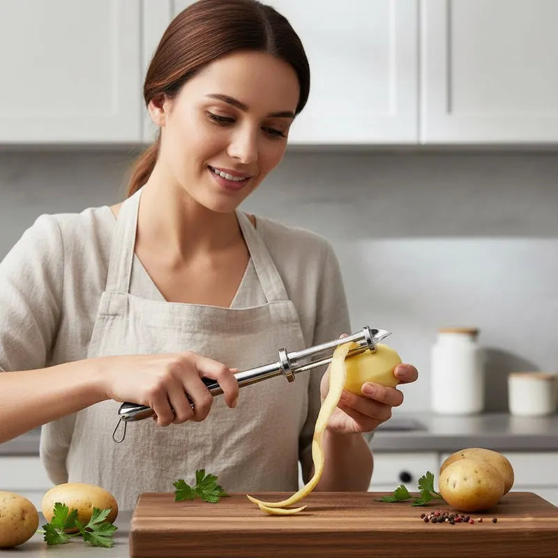 Stainless Steel Peeler for Vegetables and Fruits