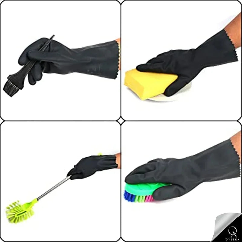 Rubber Cleaning Gloves