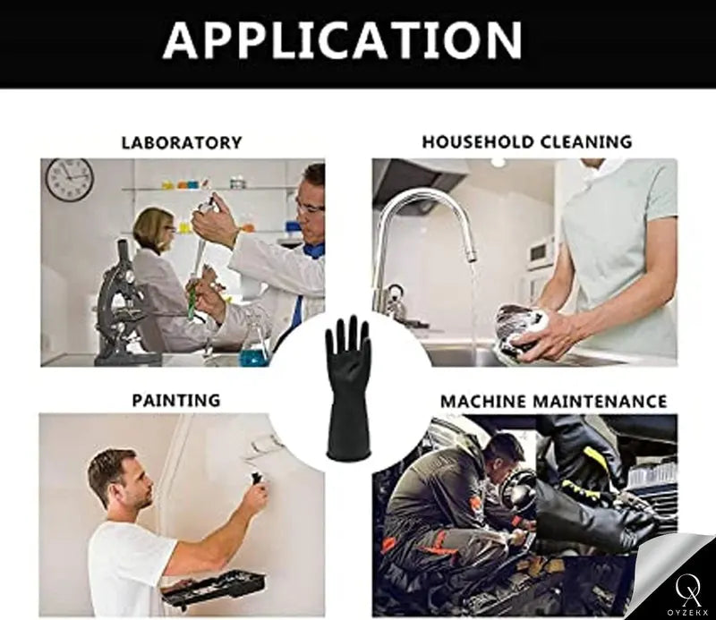 Rubber Cleaning Gloves