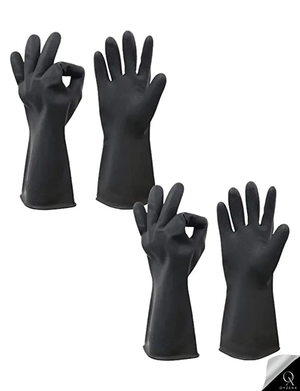 Rubber Cleaning Gloves