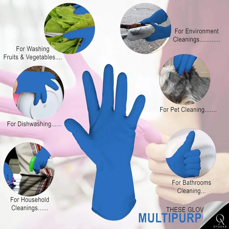 Hand Gloves - Rubber gloves for cleaning
