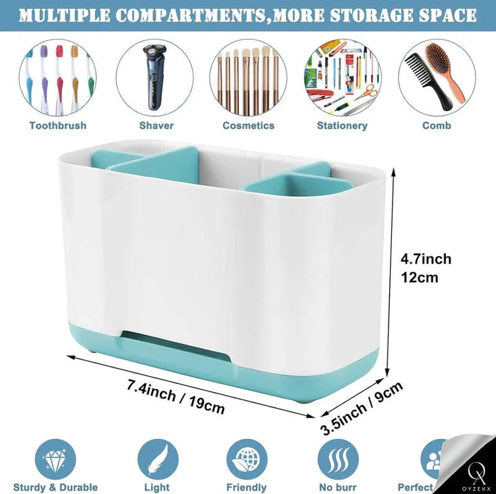 Razor Shaving Kit and Toiletries Cosmetics Organizer