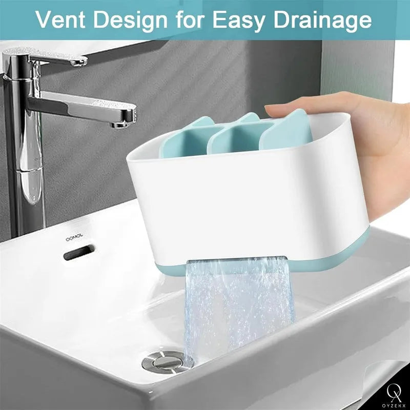 Razor Shaving Kit and Toiletries Cosmetics Organizer