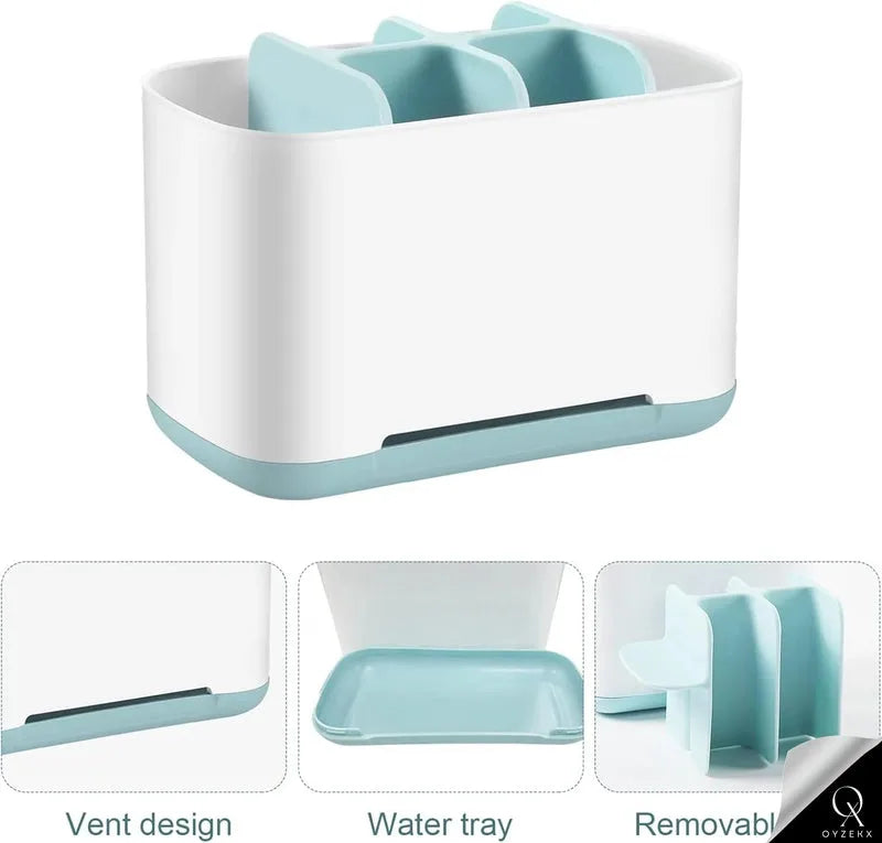 Razor Shaving Kit and Toiletries Cosmetics Organizer