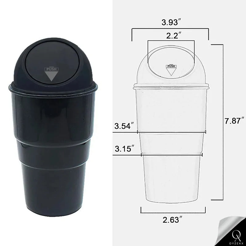 Mini Car Dustbin Trash Bin